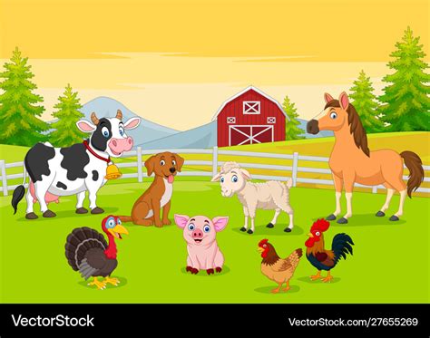 Barn Animals Wallpaper