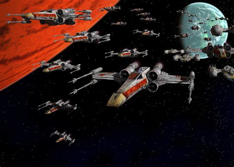 Experience the force with X Wing desktop backgrounds For Star Wars fans