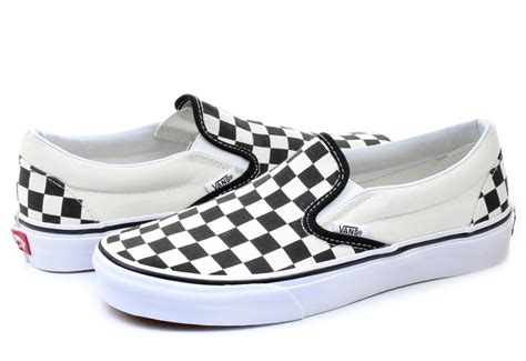 VANS Trendy Bijele Platnene Patike - Classic Slip On - Office Shoes ...