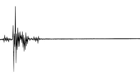 Richter Scale Sound Diagram Of Seismic Waves And Earthquake Recorded By ...