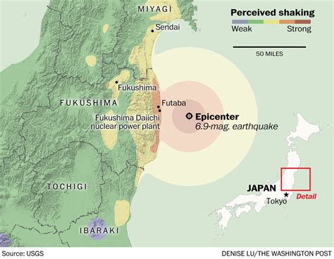 Japan’s Fukushima region rocked by 7.4-magnitude earthquake - The ...