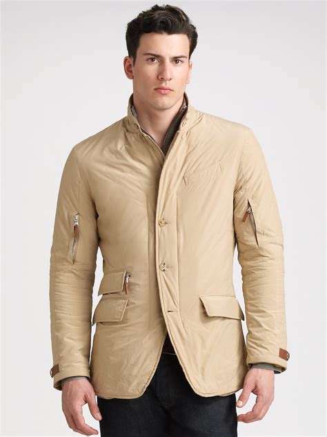 Ralph lauren black label Tech Sport Coat in Brown for Men | Lyst