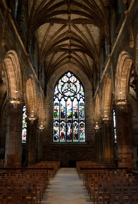 Tour Scotland: Tour Scotland Photograph Interior St Giles Cathedral ...