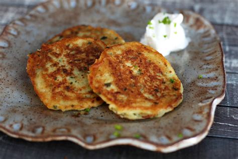 Potato Pancakes with Chives Recipe