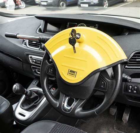 MP5494 Car Van Motorhome Disc Type Anti Theft Security Steering Wheel ...