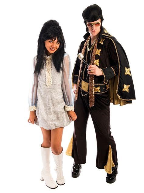 Elvis and Priscilla Presley Couple Costume -Creative Costumes