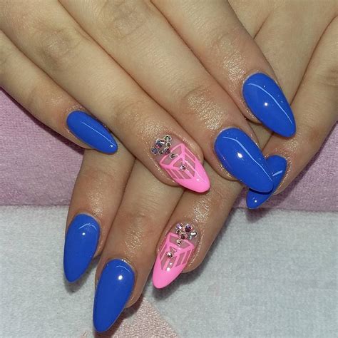 Blue Nail Art Designs 2018 - style you 7