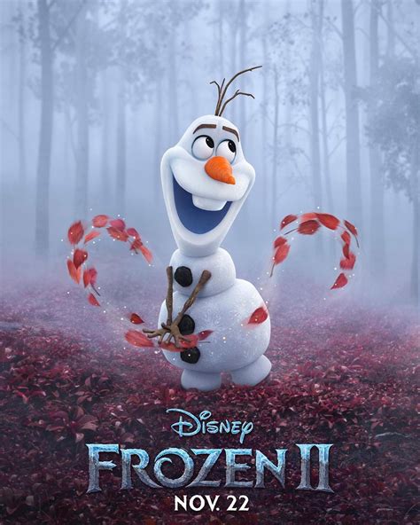 Frozen 2 Character Poster - Olaf - Frozen Photo (43059938) - Fanpop