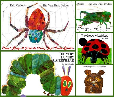 Teach Bugs and Insects Using Eric Carle Books - StartsAtEight