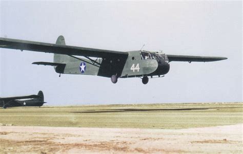 The Waco CG-4A Troop and Cargo glider | Gliders, Postcard, Waco