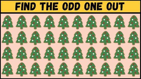 Christmas Edition │ Find The Odd One Out │ Christmas Quiz Game | The ...