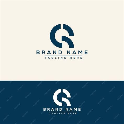 Premium Vector | Cr logo design template vector graphic branding element.