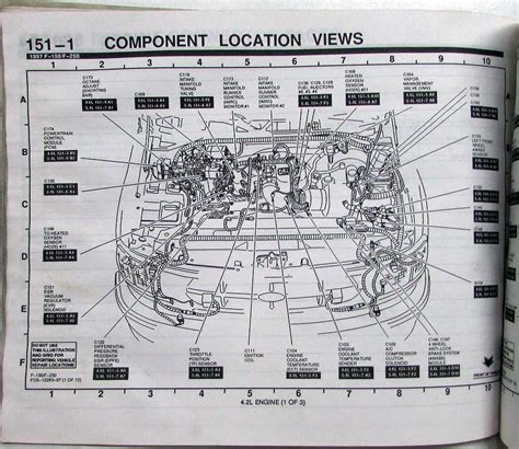 1997 Ford F-150 F-250 Pickup Electrical Wiring Diagrams Manual