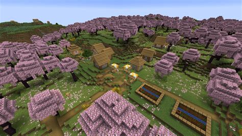 5 best cherry biome seeds to play in Minecraft 1.20 update