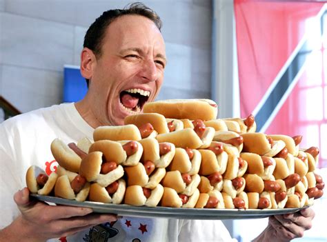 Joey Chestnut Wins Nathan's Hot Dog Eating Contest for the 10th Time ...