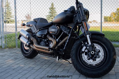 2018 Harley Davidson Softail Fat Bob 114 Review - webBikeWorld