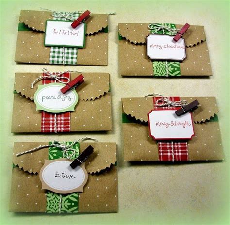 37 Easy DIY Christmas Card Craft | Christmas gift card, Christmas gift ...