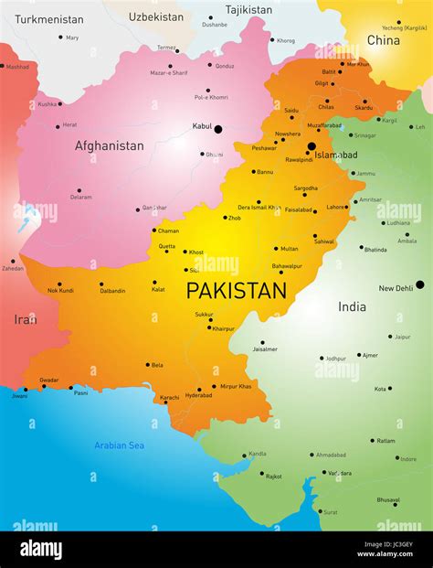 Tiger Khan Map Of Punjab Pakistan And Pakistan District Map - Bank2home.com