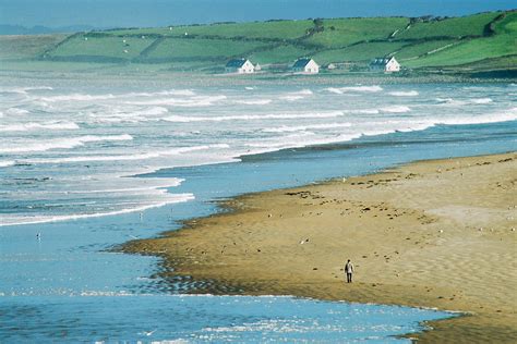 Bundoran Beach Morning Stroll Photograph by Josh Whalen - Fine Art America