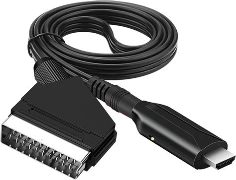 Sporgo SCART to HDMI Cable, Adapter SCART to HDMI, All in One SCART to ...