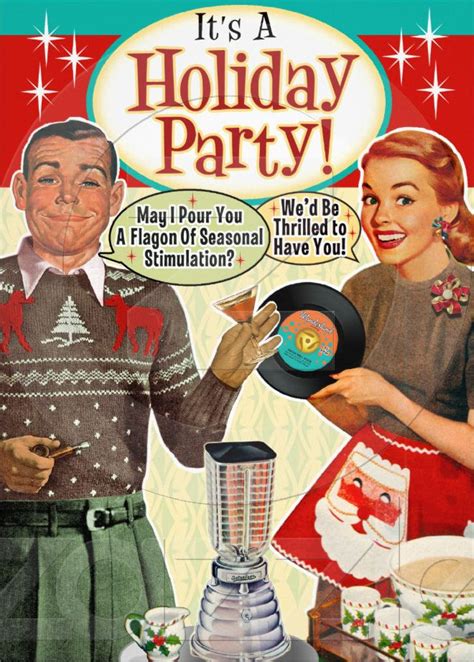 Retro Christmas Card Company Blog | Vintage christmas party, Vintage ...