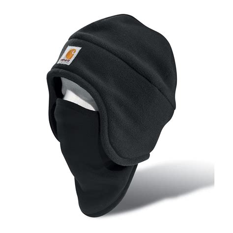 Carhartt Fleece 2-in-1 Hat with Face Mask - 635659, Hats & Caps at ...