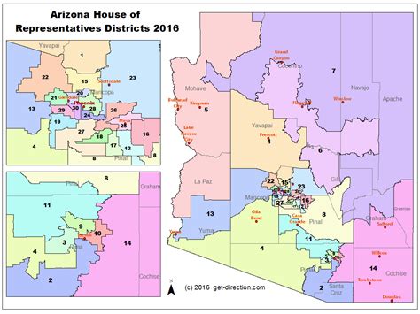 Legislative Districts In Arizona Map - 2024 Schedule 1