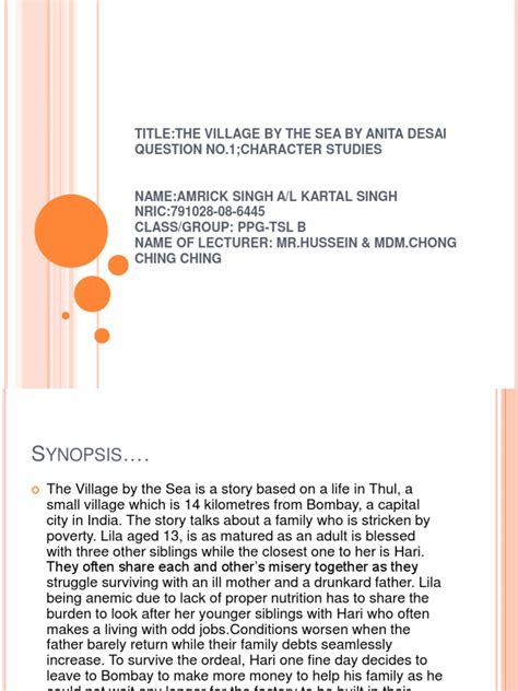 Village by The Sea | PDF