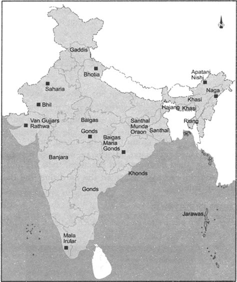 Important Tribes of India