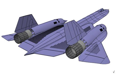 SR-71 | 3D CAD Model Library | GrabCAD