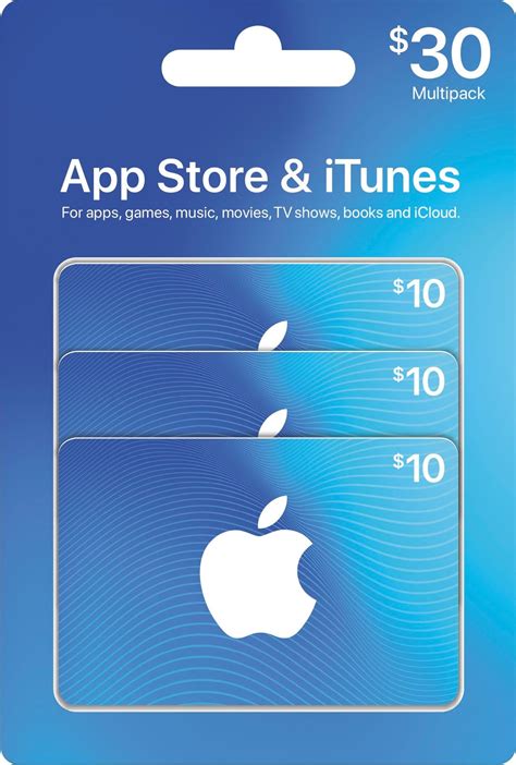 Best Buy: Apple $30 App Store & iTunes Gift Cards multipack ITUNES MP ...