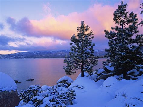 Snow Lake Free Widescreen s wallpaper | nature and landscape ...