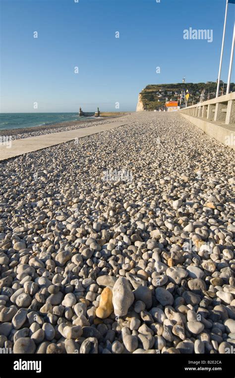 Fecamp Beach Normandy France Stock Photo - Alamy