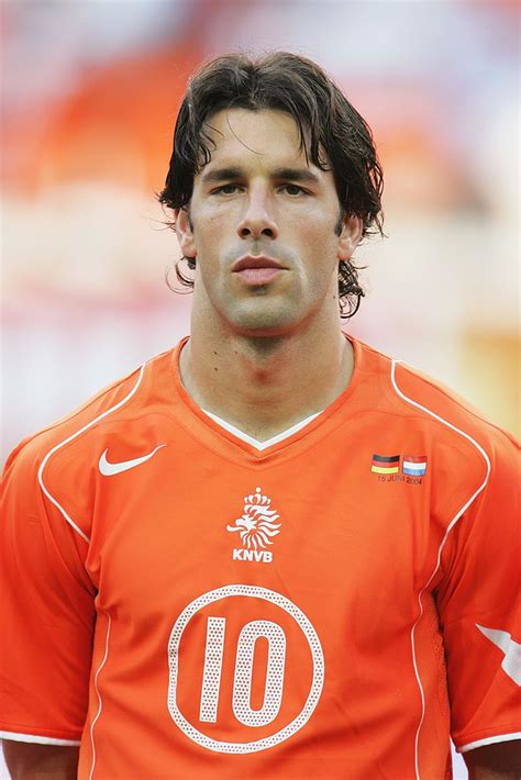 PORTO, PORTUGAL - JUNE 15: A portrait of Ruud van Nistelrooy of Holland ...