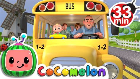 Wheels on the Bus | CoComelon Nursery Rhymes \u0026 Kids Songs | ผายมือ ...