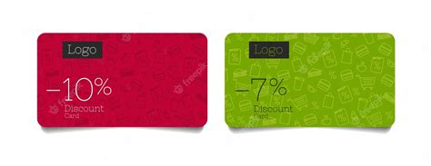 Premium Vector | Set of discount cards for grocery food store with food ...