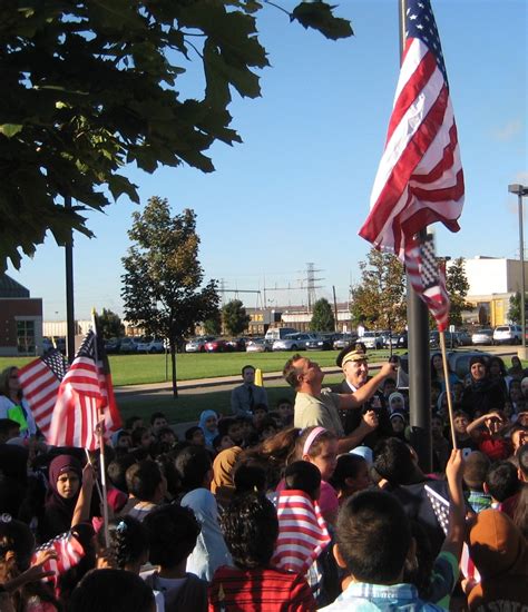 Flag raising ceremony | Salina Elementary School Principal's Blog