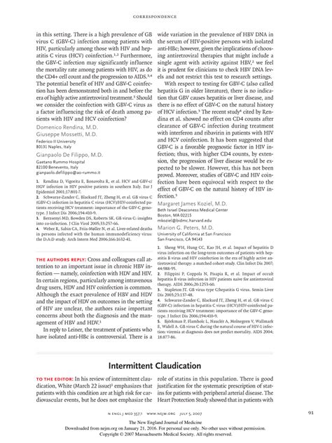 (PDF) Intermittent Claudication