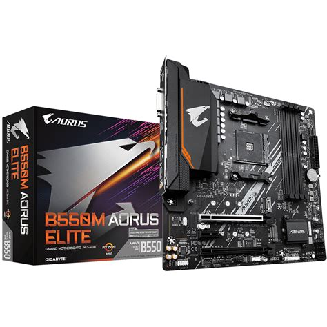 Płyta główna Gigabyte B550M AORUS ELITE Micro ATX - 10426054223 ...