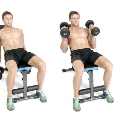 Incline Hammer Curls by Silas Eisenback - Exercise How-to - Skimble