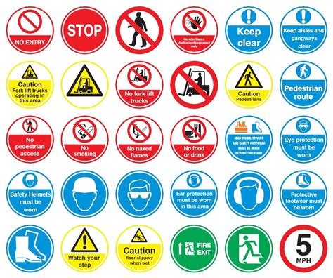 Warehouse Floor Graphics - ASG Services Safety Signs