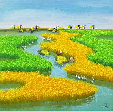 To Ngoc | Original Asian Paintings Online | Harvest