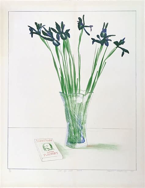 David Hockney Still Life With Book - Vanessa Villegas Art Advisory