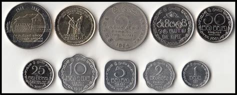 Set 10pcs Sri Lanka Coins Sets Asia Country 100% real and Original ...