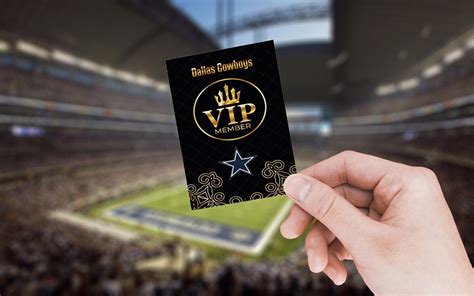 Become Dallas Cowboys VIP member