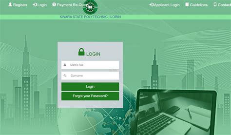 KWARAPOLY Student Portal | Kwara State Polytechnic - Login