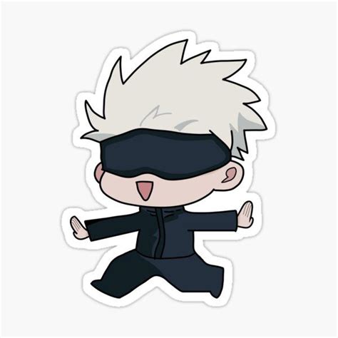 Chibi Satoru Gojo Sticker - Jujutsu Kaisen Anime