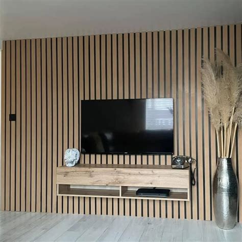 11x Slat MDF Panelling strips (L) 2440mm (Individual strips ...