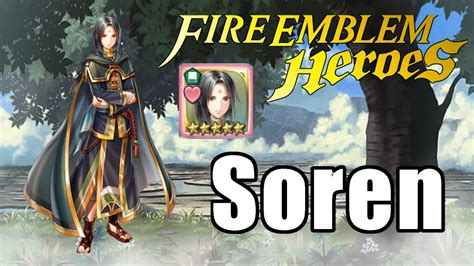 Fire Emblem Heroes SOREN: Voice, Quotes, Art, Animations Showcase - YouTube