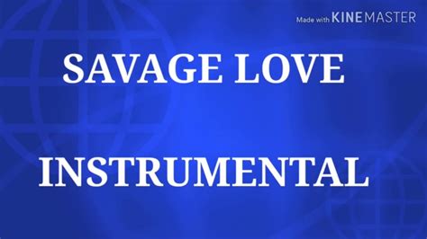 Savage love instrumental - YouTube